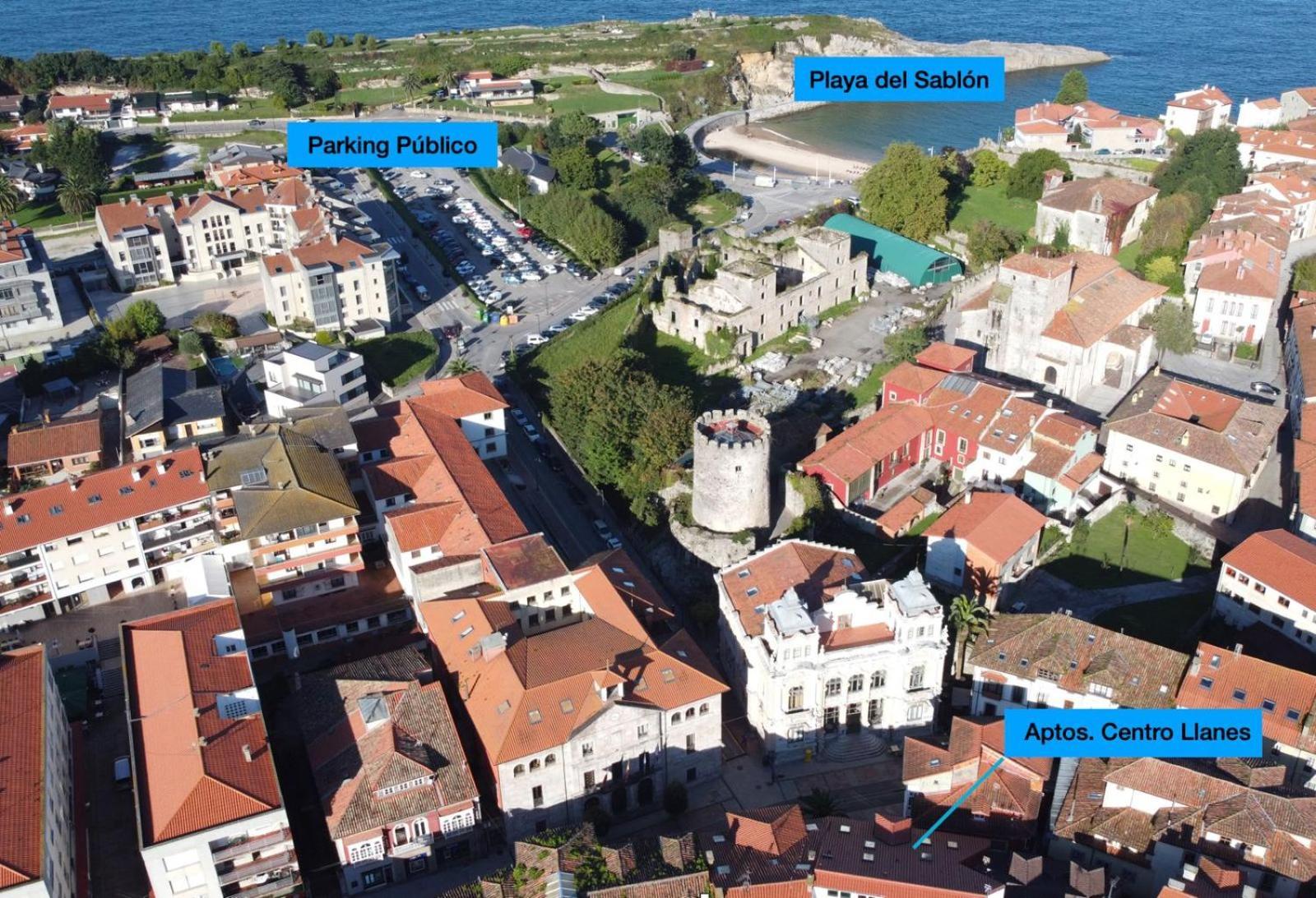Apartamentos Centro Llanes Exteriör bild